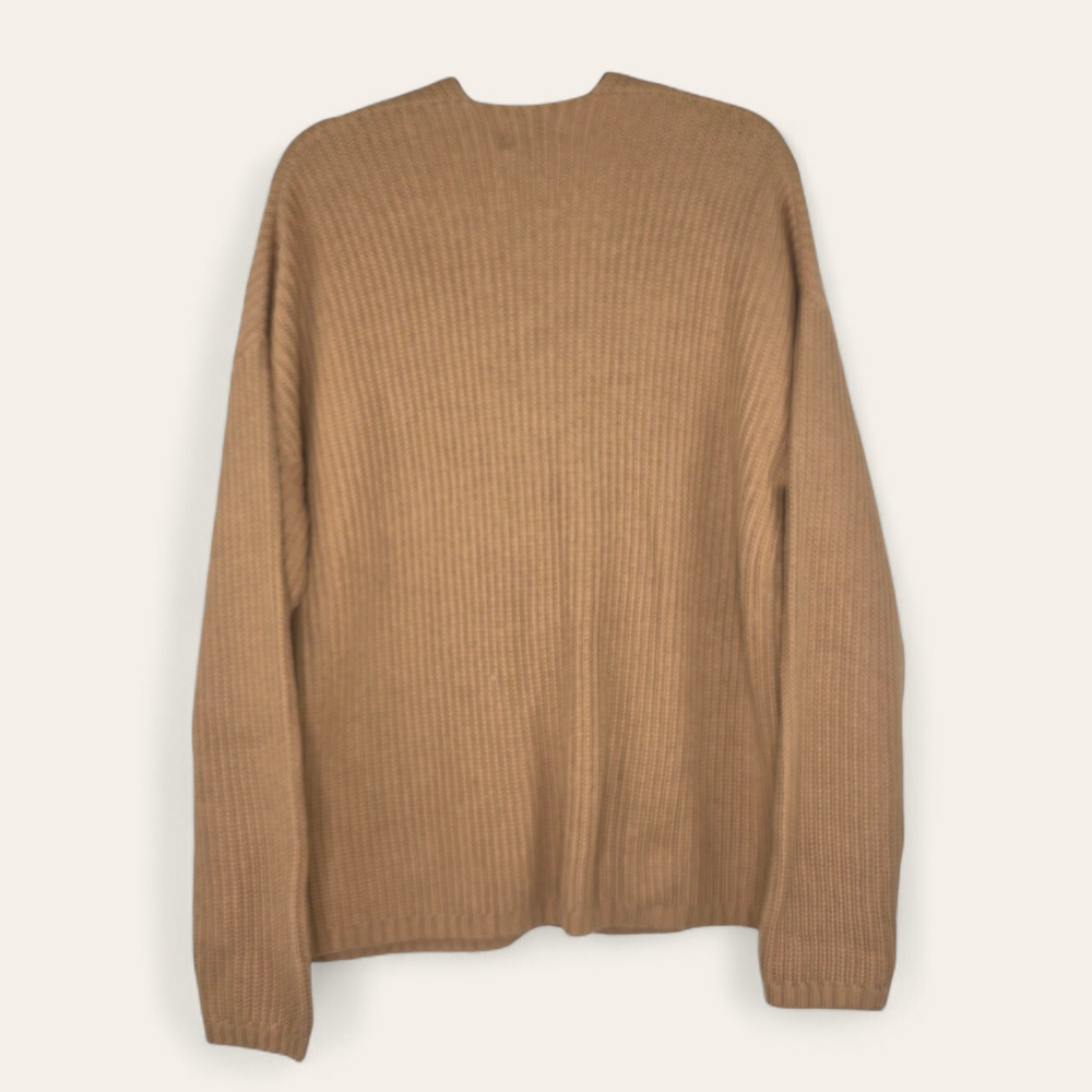 UGG Waffle Knit Sweater – Cozy Neutral Essential XL - Picture 5 of 12